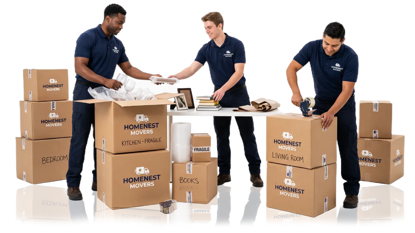 HOMENEST MOVERS Team in Action